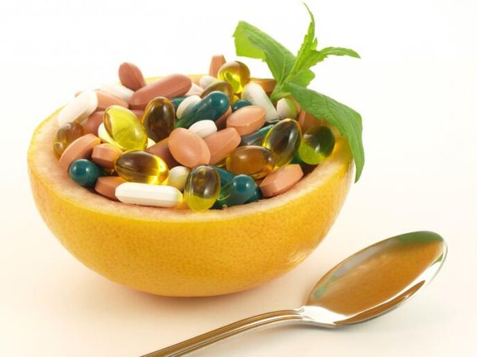 Various vitamins to increase potency