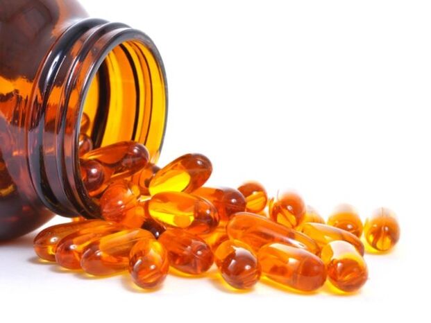 Vitamins of capsules