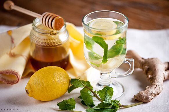 Ginger tea for men's health